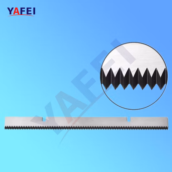 Gezahnte Schneidmesser der Gürtelband-Versiegelungsmaschine