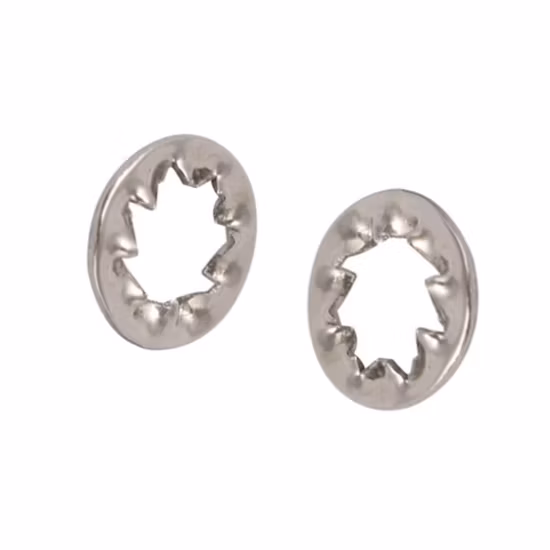 China Factory Custom 4 mm Innendurchmesser 304 Edelstahl interne gezahnte Sicherungsscheibe